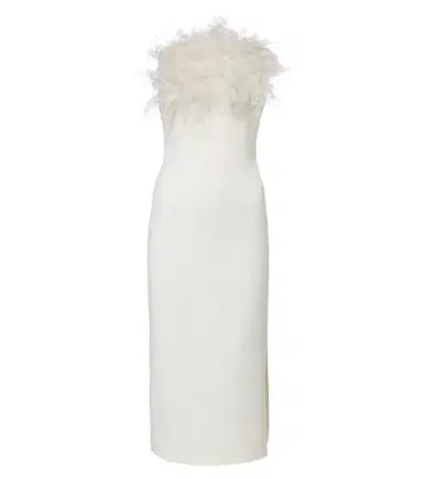 Safiyaa Bridal Aerine crêpe cocktail dress | Thumbnail 1 Safiyaa Bridal Aerine crêpe cocktail dress | Thumbnail 1