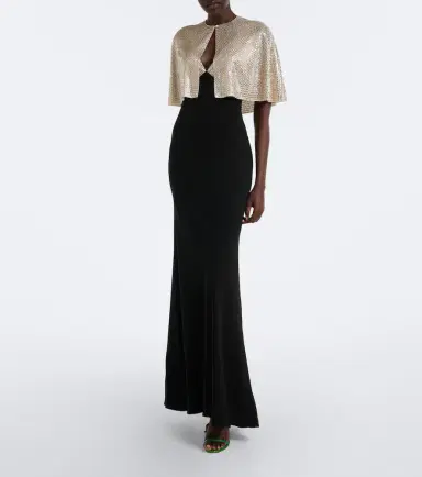Roland Mouret Caped embellished gown | Thumbnail 2 Roland Mouret Caped embellished gown | Thumbnail 2