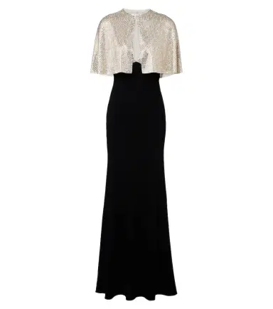 Roland Mouret Caped embellished gown | Thumbnail 1 Roland Mouret Caped embellished gown | Thumbnail 1