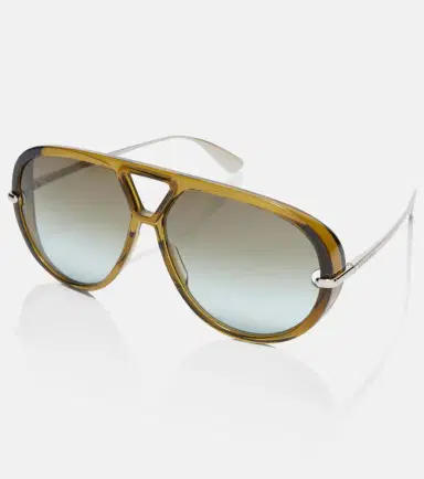 Bottega Veneta Drop aviator sunglasses | Thumbnail 4
