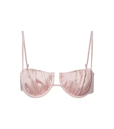 Montce Petal ruched bikini top | Thumbnail 1