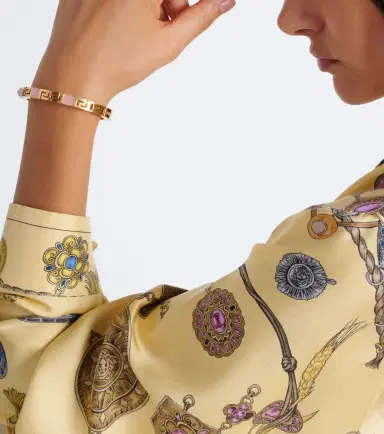Versace Greca embellished bracelet | Thumbnail 4