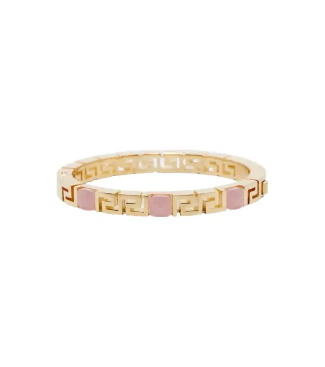 Versace Greca embellished bracelet