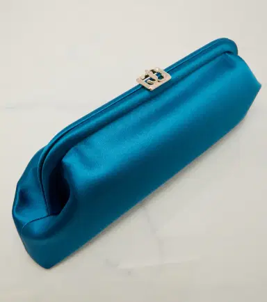 Jimmy Choo Skylar satin clutch | Thumbnail 2