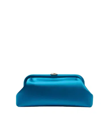 Jimmy Choo Skylar satin clutch | Thumbnail 1