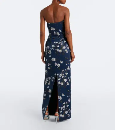 Emilia Wickstead Laelia floral bustier gown | Thumbnail 3 Emilia Wickstead Laelia floral bustier gown | Thumbnail 3