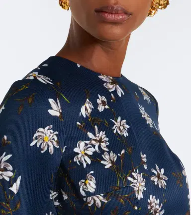 Emilia Wickstead Capucine floral midi dress | Thumbnail 2 Emilia Wickstead Capucine floral midi dress | Thumbnail 2
