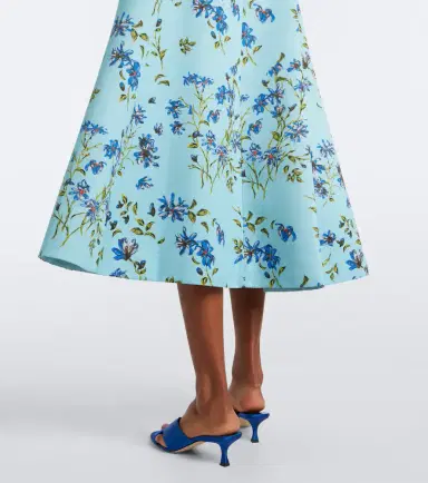 Emilia Wickstead Mara floral midi dress | Thumbnail 5 Emilia Wickstead Mara floral midi dress | Thumbnail 5