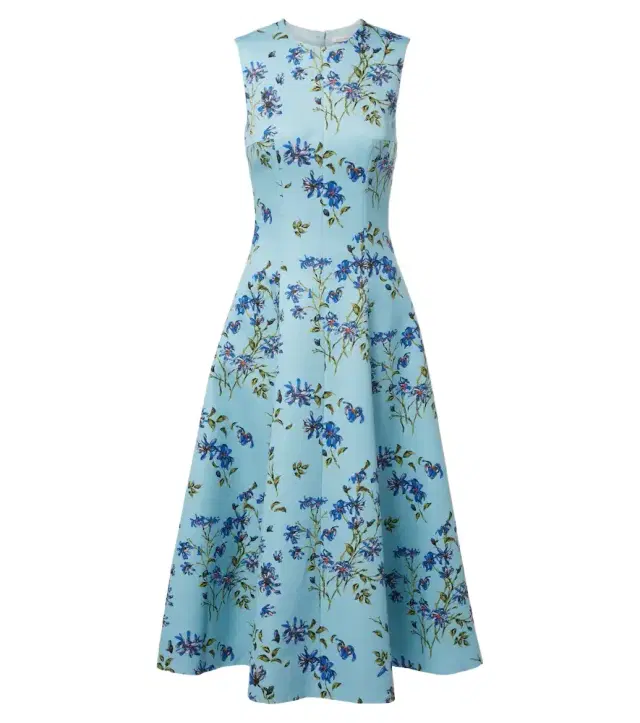 Mara floral midi dress