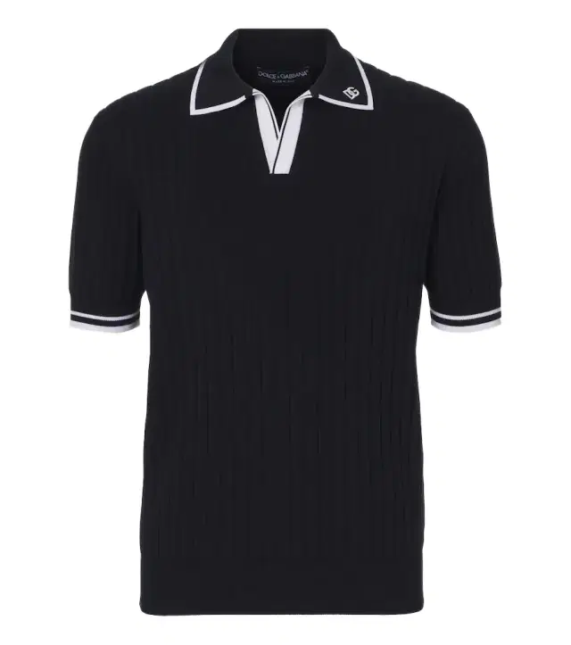 Dolce & Gabbana DG cotton polo shirt
