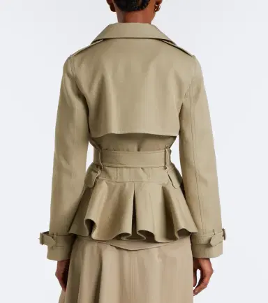 Burberry Belted cotton jacket | Thumbnail 3