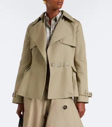 Burberry Belted cotton jacket | Thumbnail 6