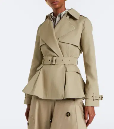 Burberry Belted cotton jacket | Thumbnail 7