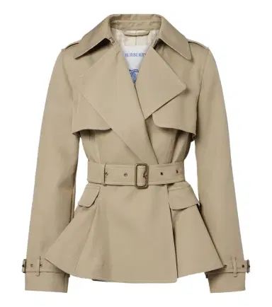 Burberry Belted cotton jacket | Thumbnail 1