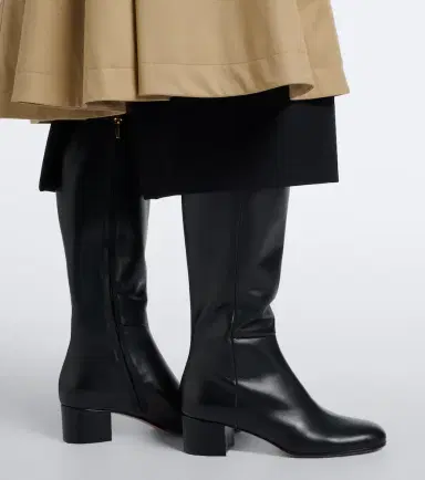 Gianvito Rossi Joelle leather knee-high boots | Thumbnail 5 Gianvito Rossi Joelle leather knee-high boots | Thumbnail 5