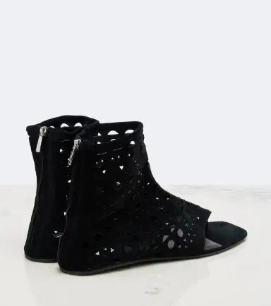 Alaïa Alaïa Neo Vienne suede thong sandals | Thumbnail 4