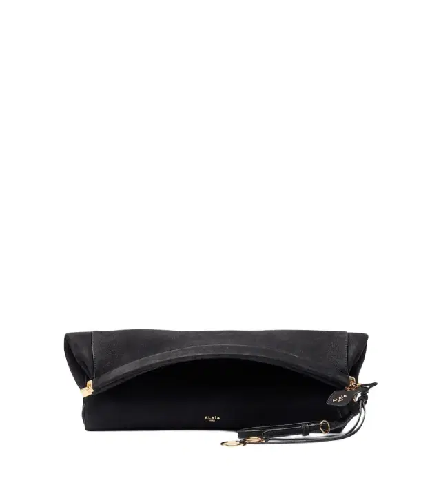 Alaïa Le Click Medium leather clutch