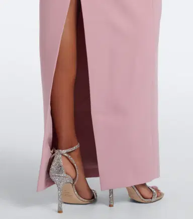 RACHEL GILBERT Malia embellished crêpe corset gown | Thumbnail 2