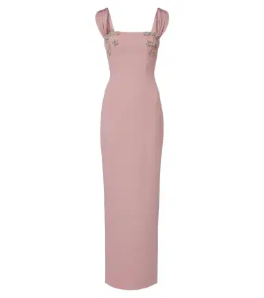 RACHEL GILBERT Malia embellished crêpe corset gown | Thumbnail 1
