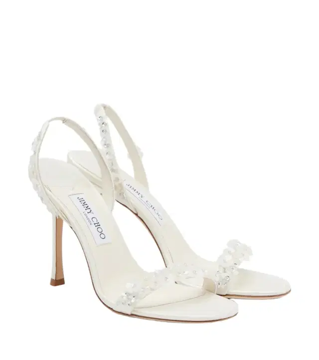 Jimmy Choo Jenn embellished slingback sandals