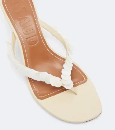 Staud Freja embellished leather thong sandals | Thumbnail 3 Staud Freja embellished leather thong sandals | Thumbnail 3