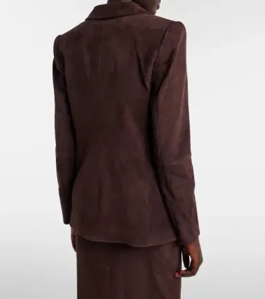 STOULS Jones double-breasted suede blazer | Thumbnail 5 STOULS Jones double-breasted suede blazer | Thumbnail 5