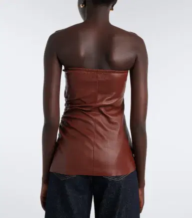 STOULS Laya leather bustier | Thumbnail 4 STOULS Laya leather bustier | Thumbnail 4