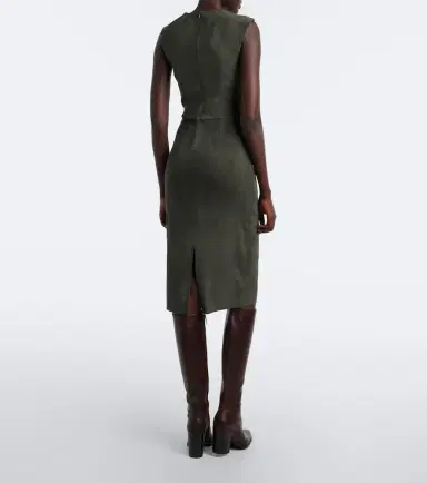 STOULS Evita suede midi dress | Thumbnail 2