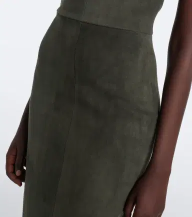STOULS Evita suede midi dress | Thumbnail 3