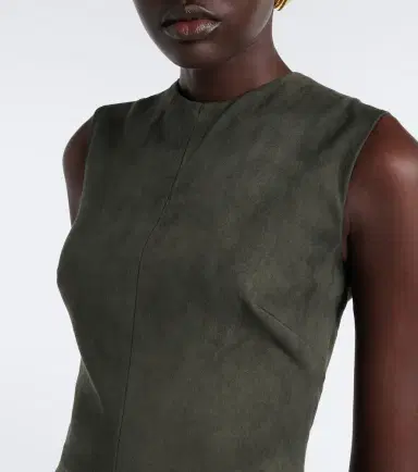 STOULS Evita suede midi dress | Thumbnail 5
