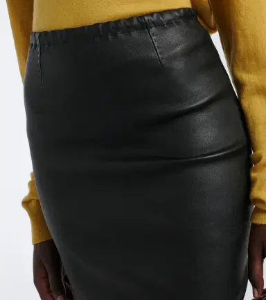 STOULS Gilda leather midi skirt | Thumbnail 3