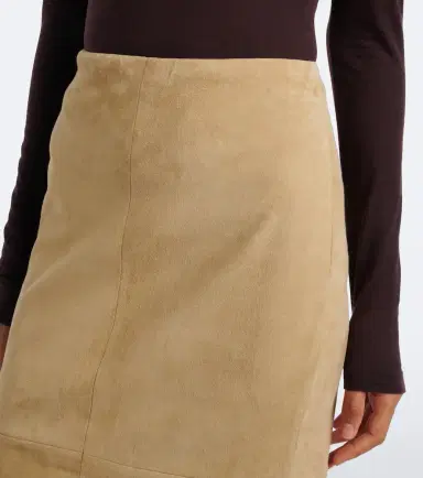 STOULS Winona suede midi skirt | Thumbnail 4