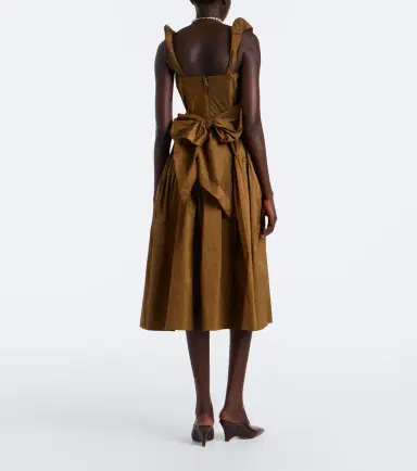 Vivienne Westwood Sunday cotton-blend twill midi dress | Thumbnail 2