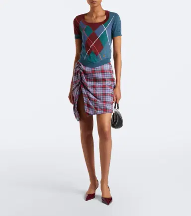 Vivienne Westwood Argyle wool and cotton sweater | Thumbnail 5 Vivienne Westwood Argyle wool and cotton sweater | Thumbnail 5