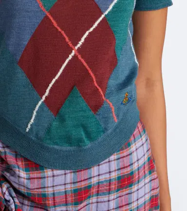 Vivienne Westwood Argyle wool and cotton sweater | Thumbnail 6 Vivienne Westwood Argyle wool and cotton sweater | Thumbnail 6