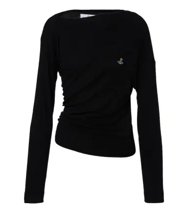 Vivienne Westwood Draped ribbed-knit top | Thumbnail 1