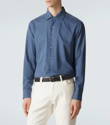 Brioni Marcello cotton shirt | Thumbnail 3