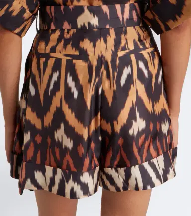Zimmermann Aster printed silk habutai shorts | Thumbnail 2 Zimmermann Aster printed silk habutai shorts | Thumbnail 2