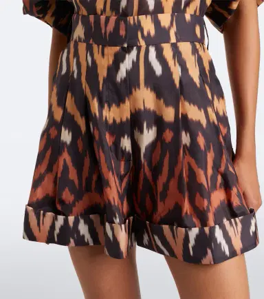 Zimmermann Aster printed silk habutai shorts | Thumbnail 3 Zimmermann Aster printed silk habutai shorts | Thumbnail 3