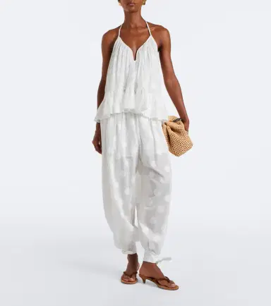 Zimmermann Solstice polka-dot cotton balloon pants | Thumbnail 2
