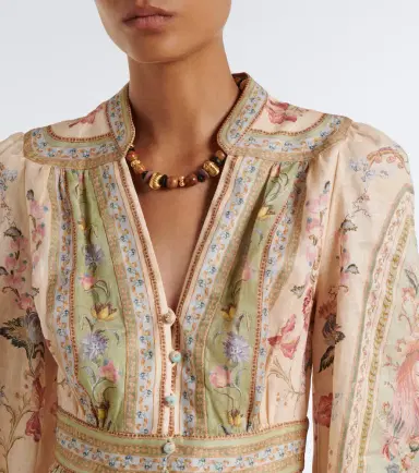 Zimmermann Roselight floral linen minidress | Thumbnail 5 Zimmermann Roselight floral linen minidress | Thumbnail 5