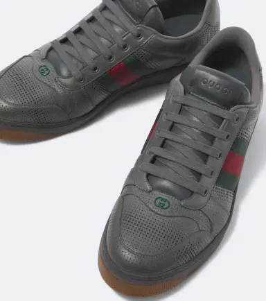 Gucci Screener perforated leather sneakers | Thumbnail 6 Gucci Screener perforated leather sneakers | Thumbnail 6