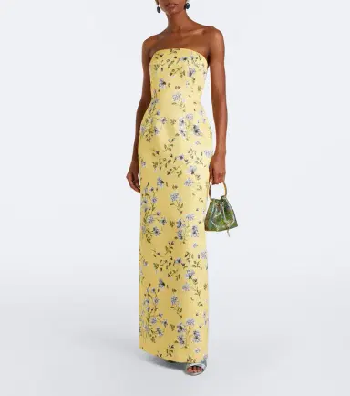 Emilia Wickstead Laelia floral bustier gown | Thumbnail 2 Emilia Wickstead Laelia floral bustier gown | Thumbnail 2