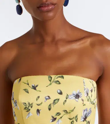 Emilia Wickstead Laelia floral bustier gown | Thumbnail 4 Emilia Wickstead Laelia floral bustier gown | Thumbnail 4