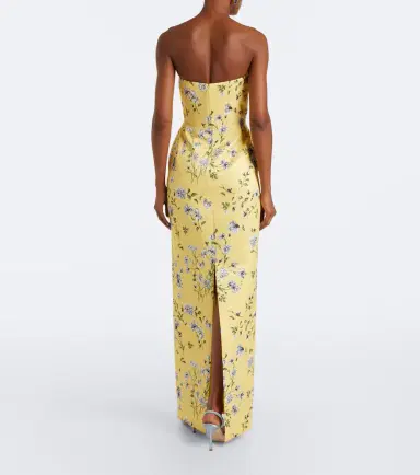 Emilia Wickstead Laelia floral bustier gown | Thumbnail 5 Emilia Wickstead Laelia floral bustier gown | Thumbnail 5
