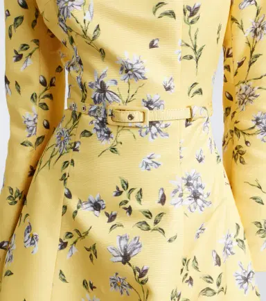 Emilia Wickstead Capucine floral midi dress | Thumbnail 4