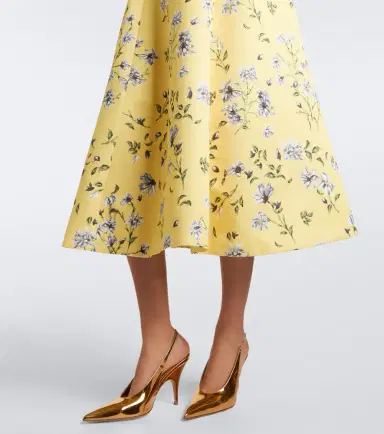 Emilia Wickstead Capucine floral midi dress | Thumbnail 6