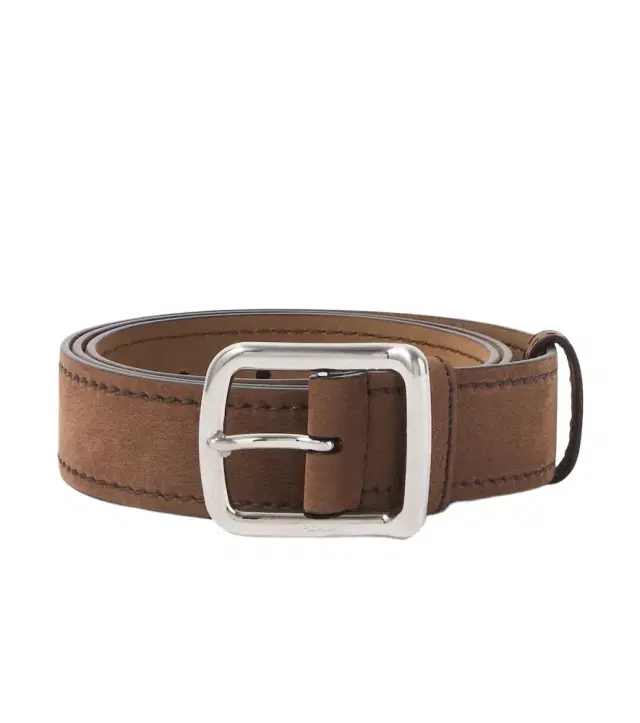 Leather belt