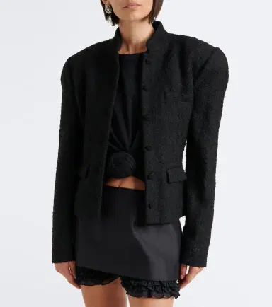 Magda Butrym Bouclé jacket | Thumbnail 2