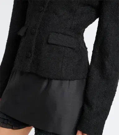 Magda Butrym Bouclé jacket | Thumbnail 3